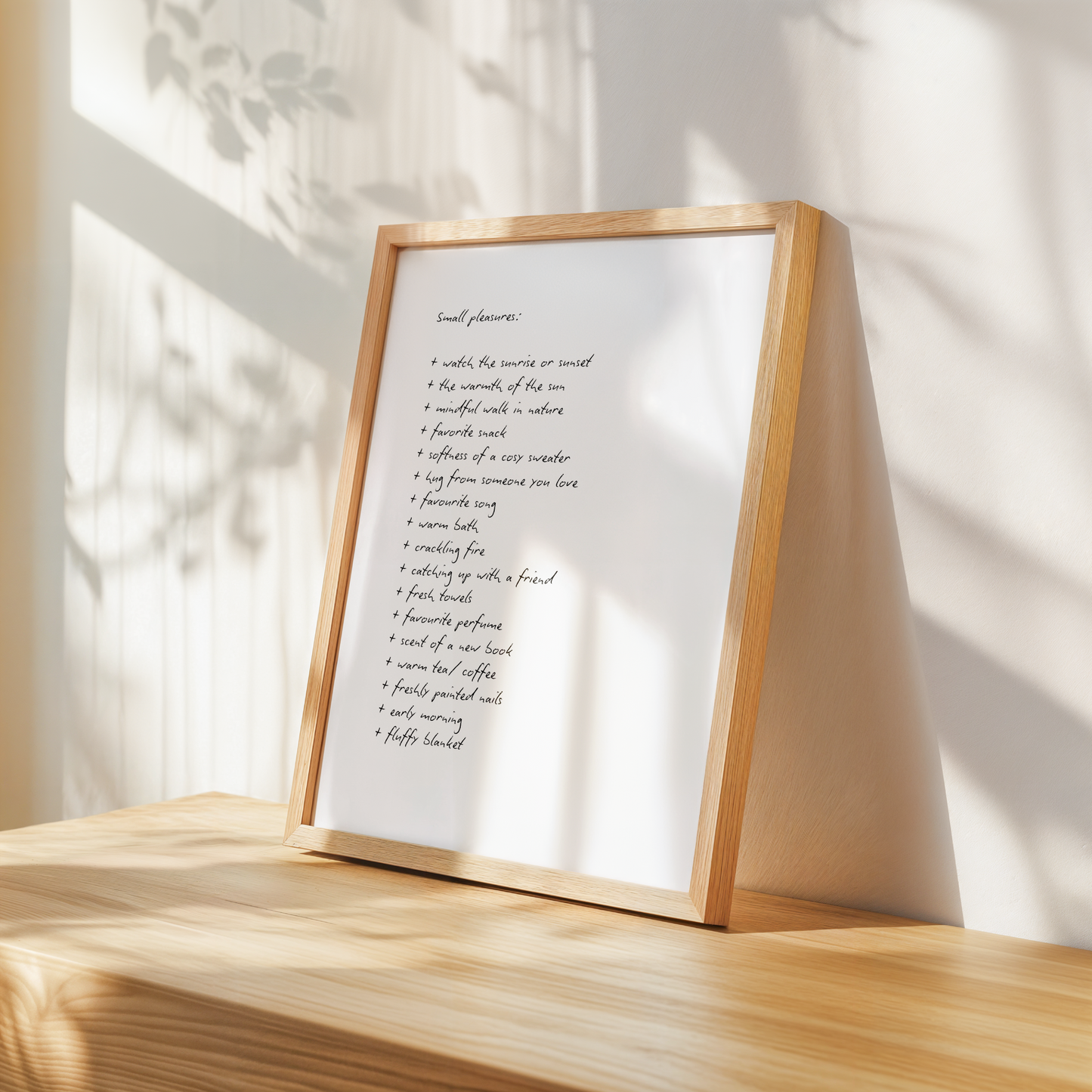 Small Pleasures Print