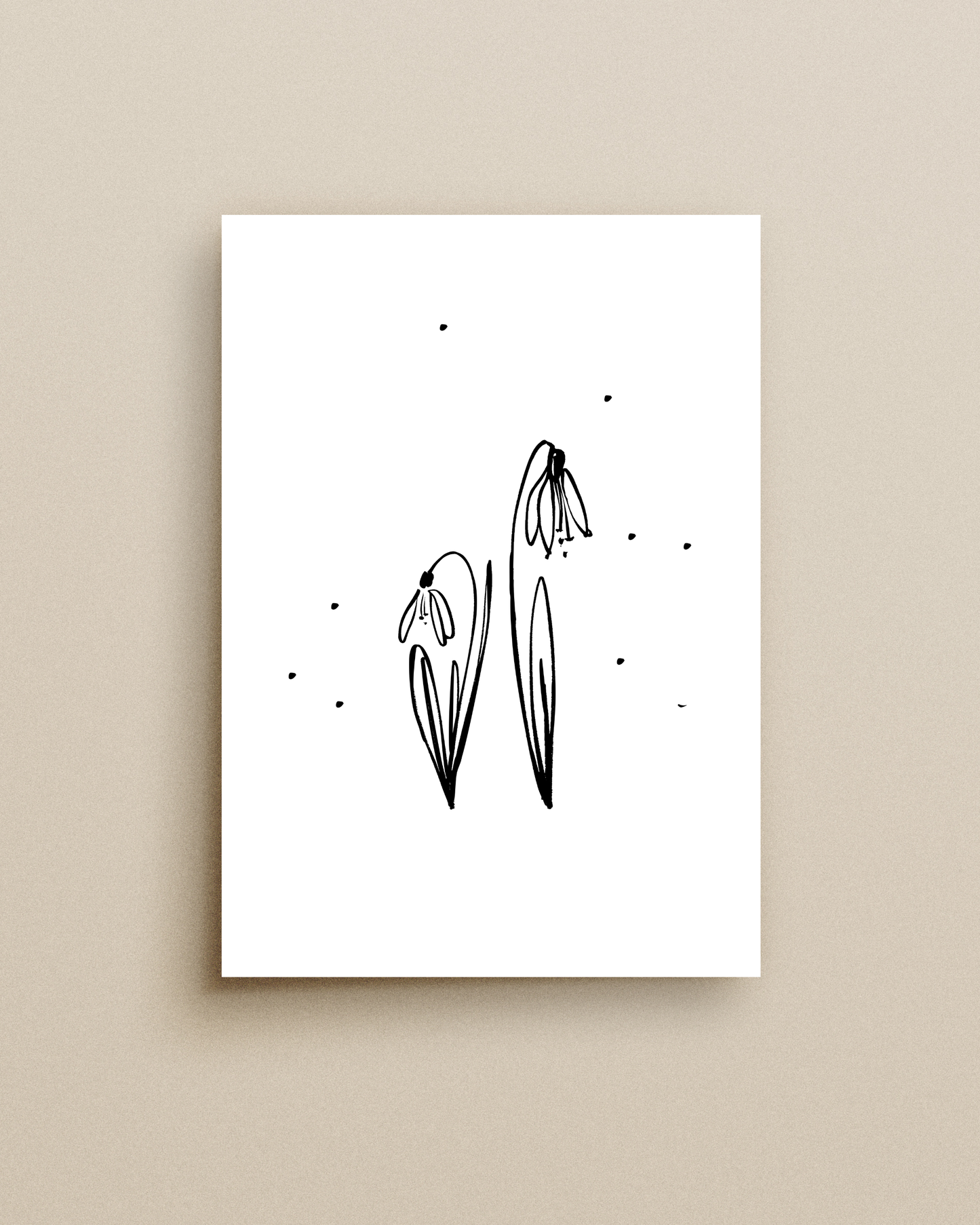 Snowdrop Print