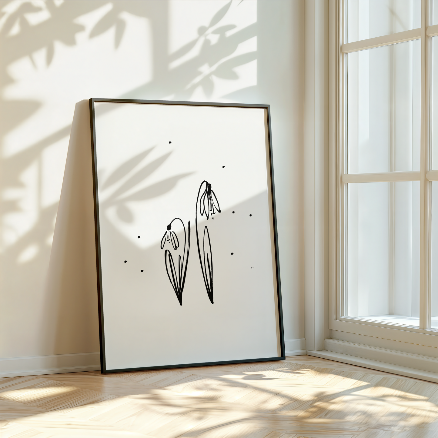 Snowdrop Print