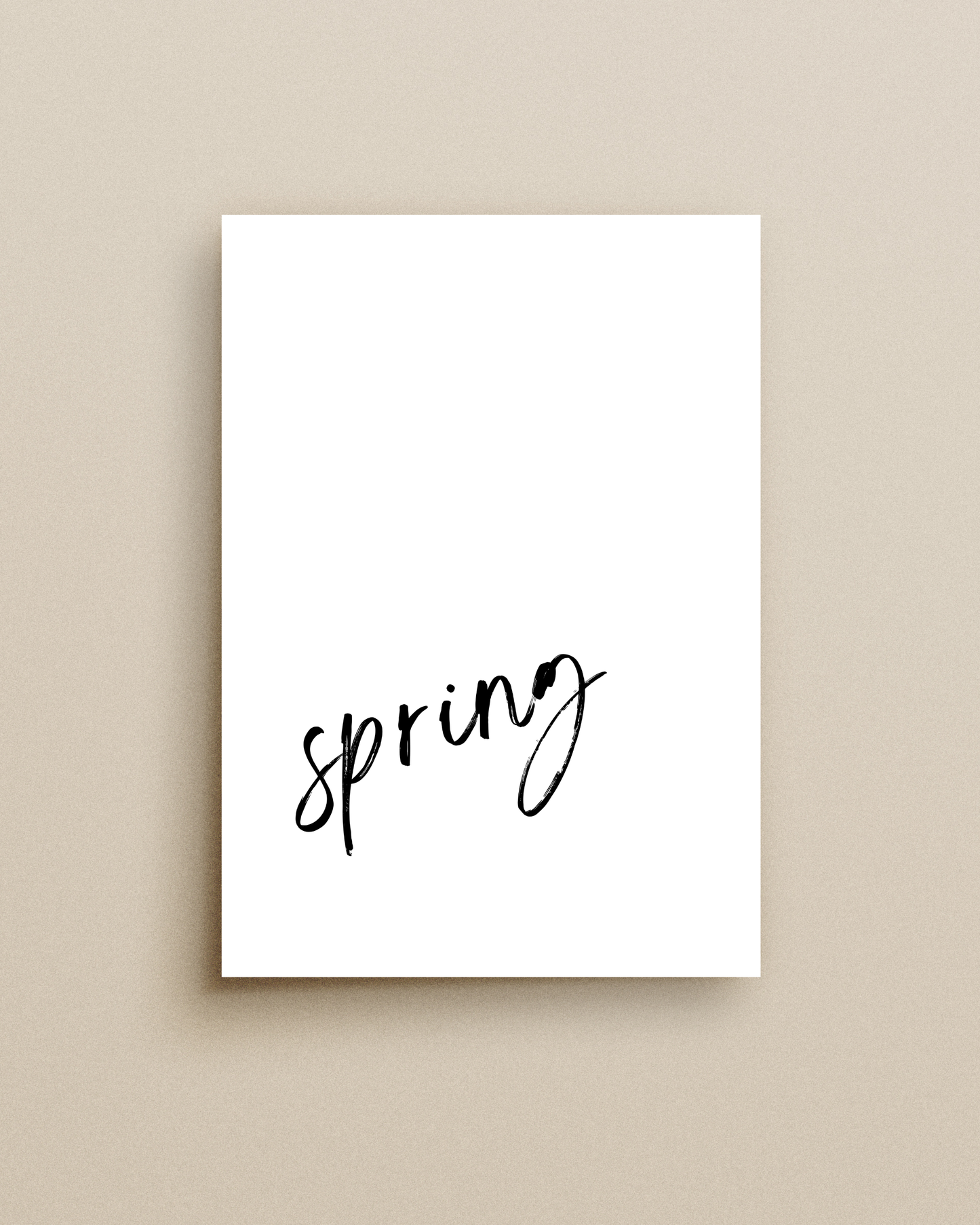 Spring Print