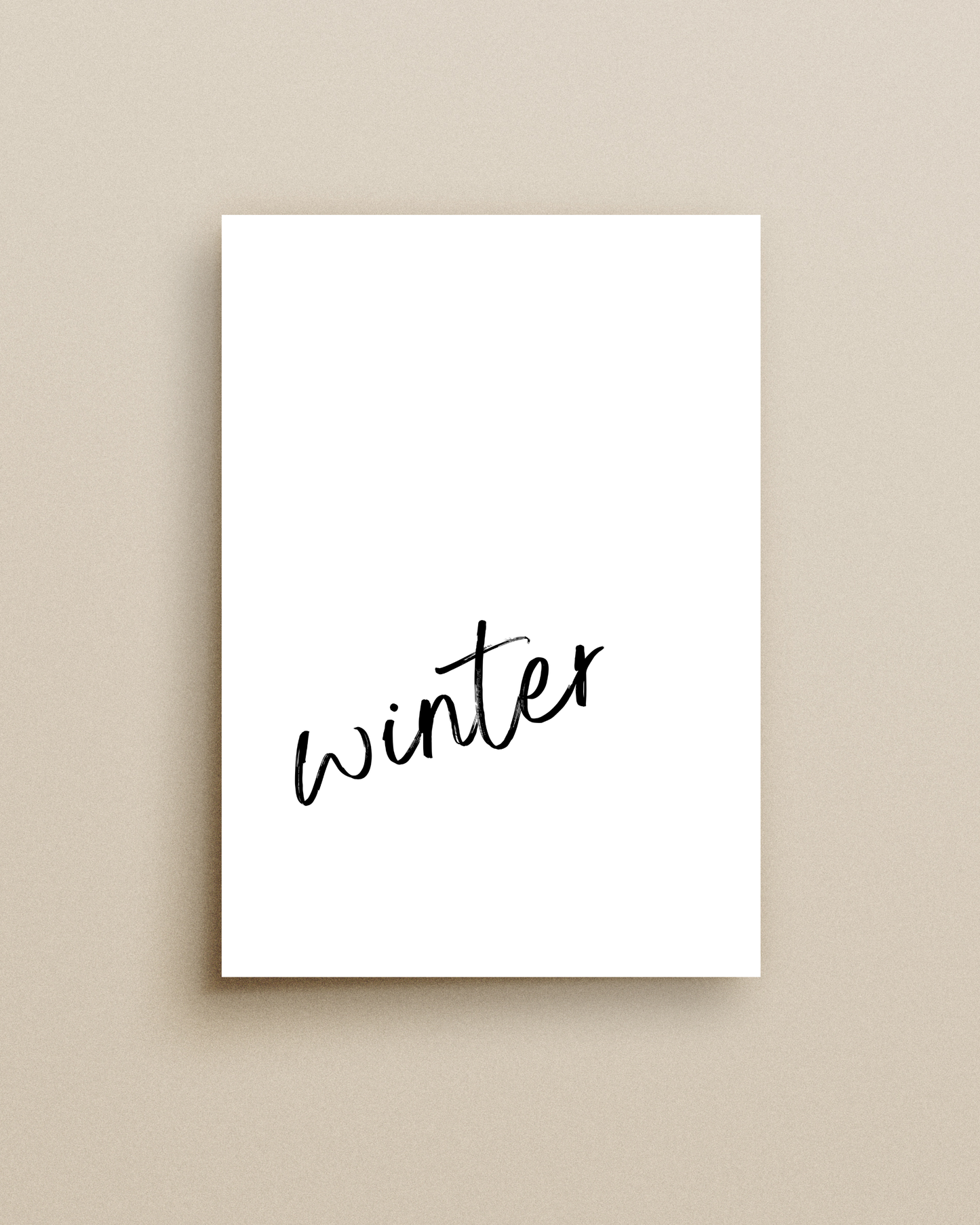 Winter Print