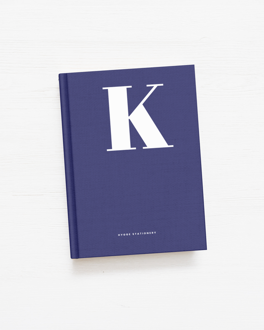 MY PERSONAL WRITING JOURNAL ''K'' LINED NOTEBOOK
