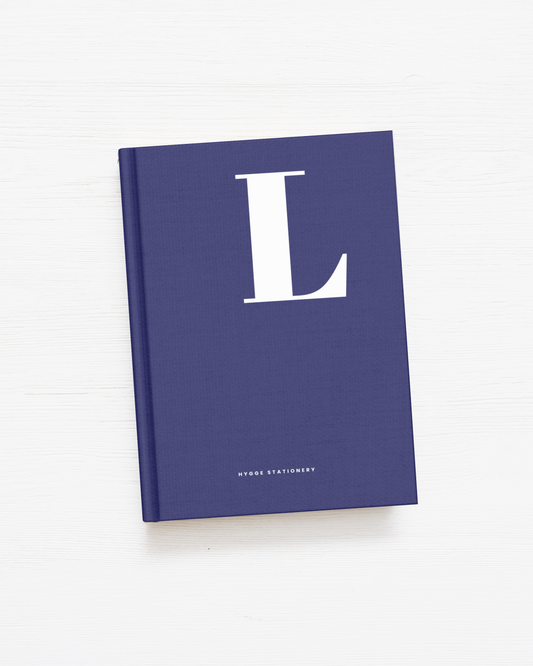 MY PERSONAL WRITING JOURNAL ''L'' LINED NOTEBOOK