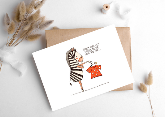 Who You Are Card