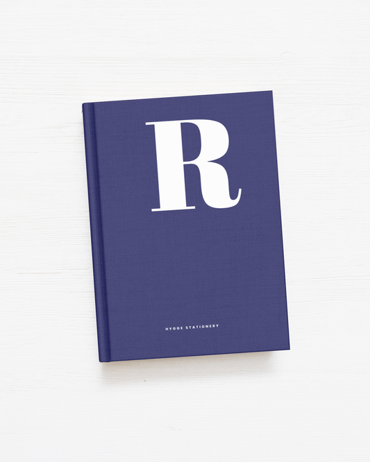 MY PERSONAL WRITING JOURNAL ''R'' LINED NOTEBOOK