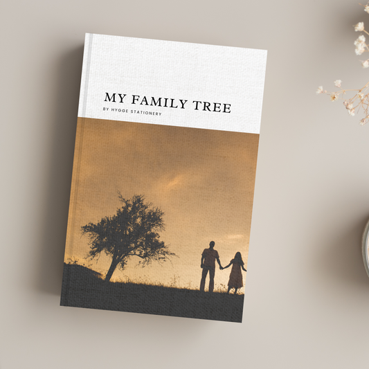 MY FAMILY TREE, BLANK NOTEBOOK