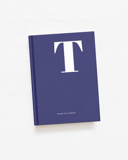 MY PERSONAL WRITING JOURNAL ''T'' LINED NOTEBOOK