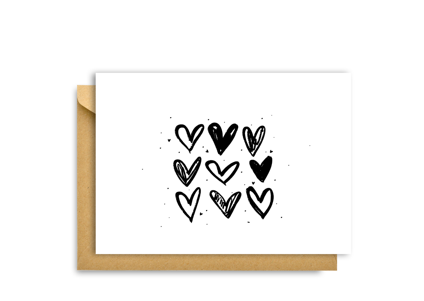 SCANDI HEARTS CARD