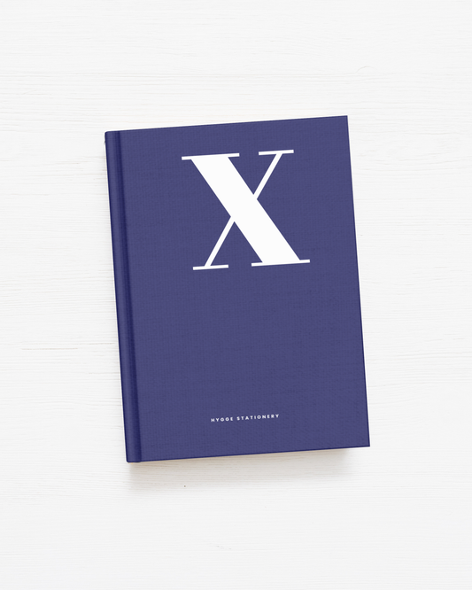 MY PERSONAL WRITING JOURNAL ''X'' LINED NOTEBOOK