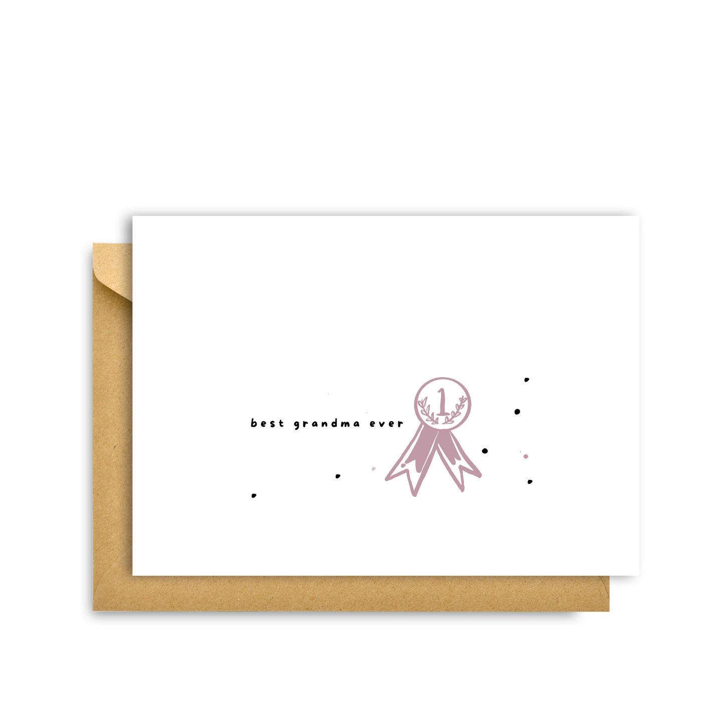 BEST GRANDMA EVER CARD