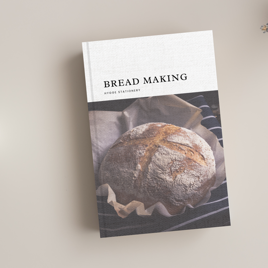 BREAD MAKING JOURNAL, LINED NOTEBOOK