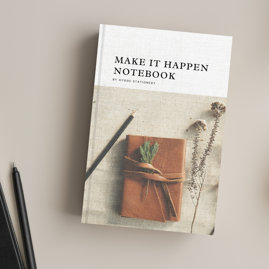 MAKE IT HAPPEN, LINED NOTEBOOK