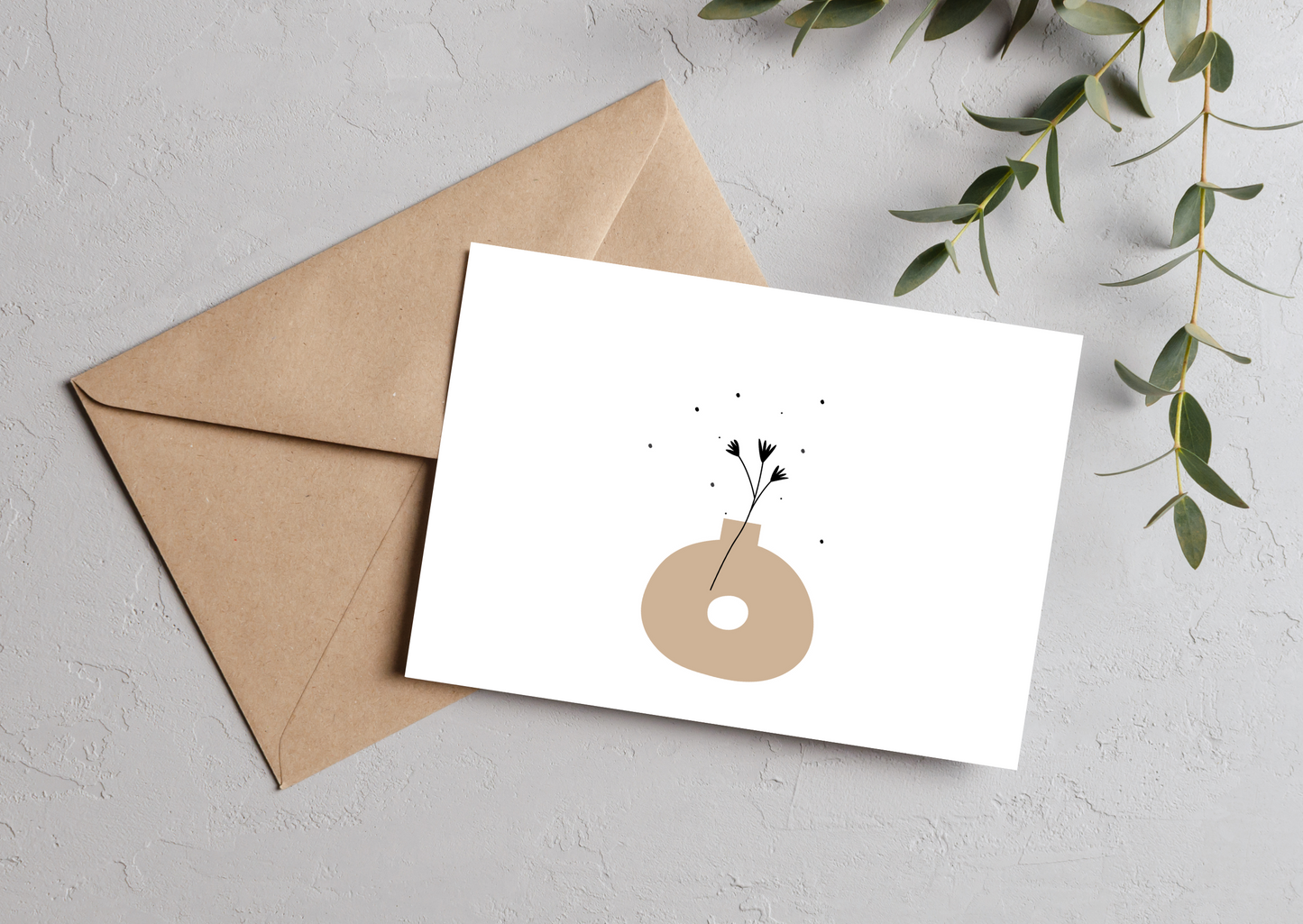 HYGGE FLOWER VASE BUNDLE 5x CARDS