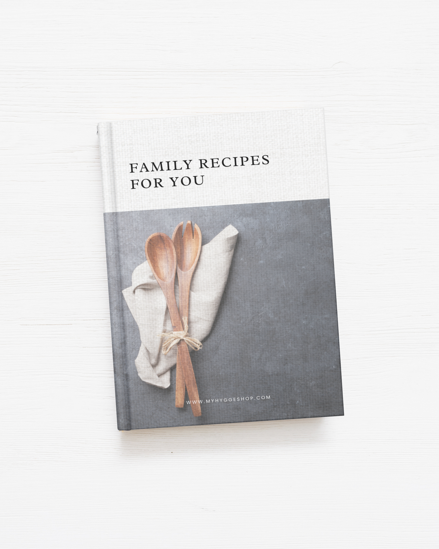 FAMILY RECIPES FOR YOU, HARDCOVER NOTEBOOK