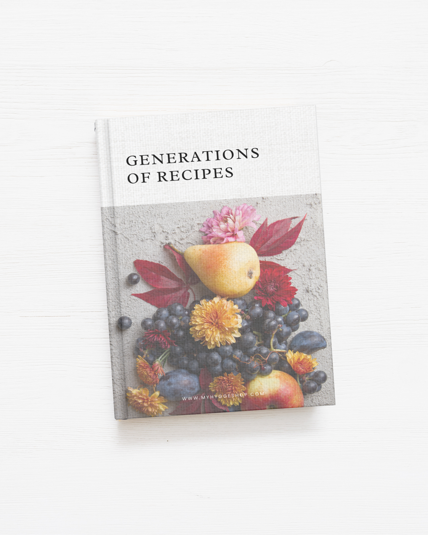Generations of Recipes, Lined Notebook