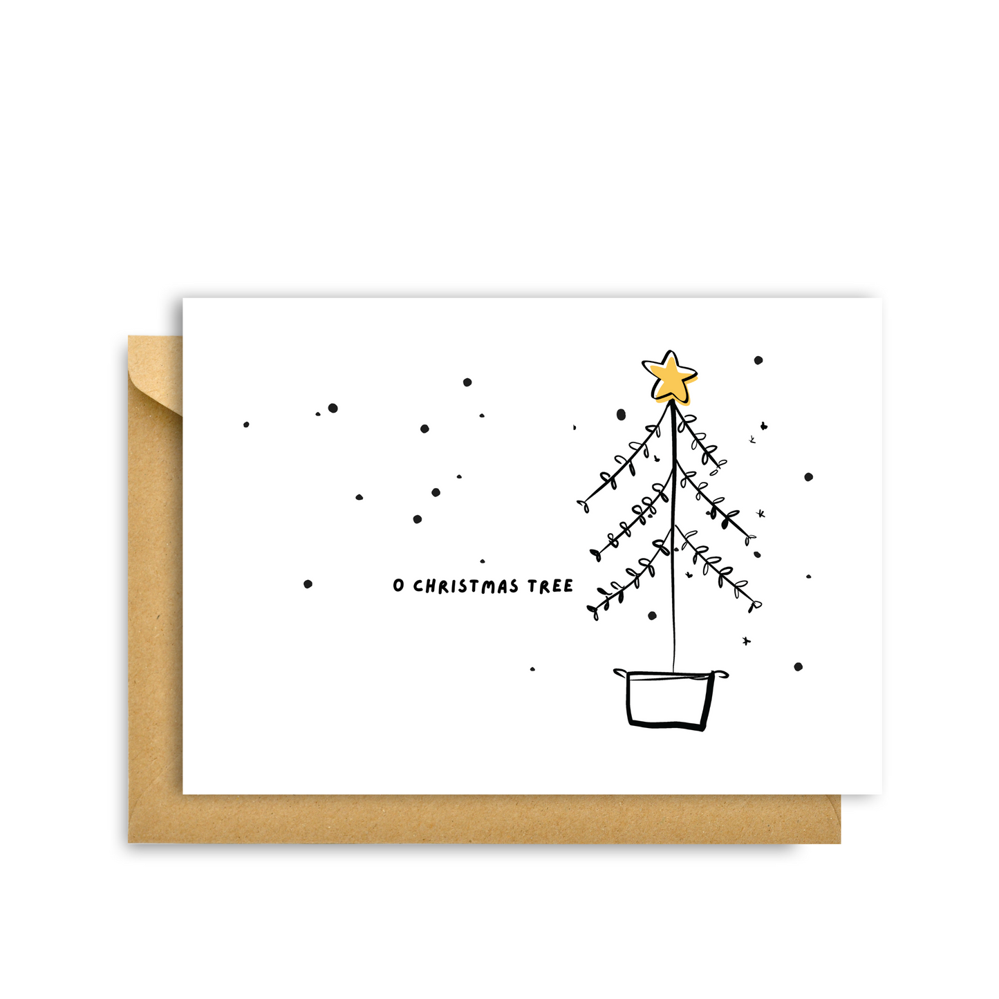 O CHRISTMAS TREE CARD