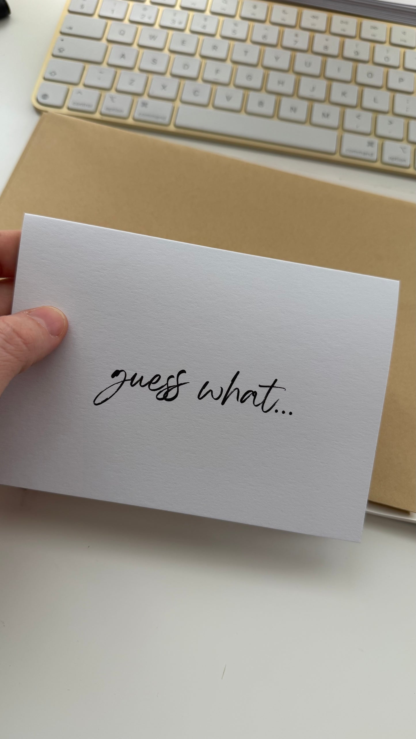 GUESS WHAT CARD