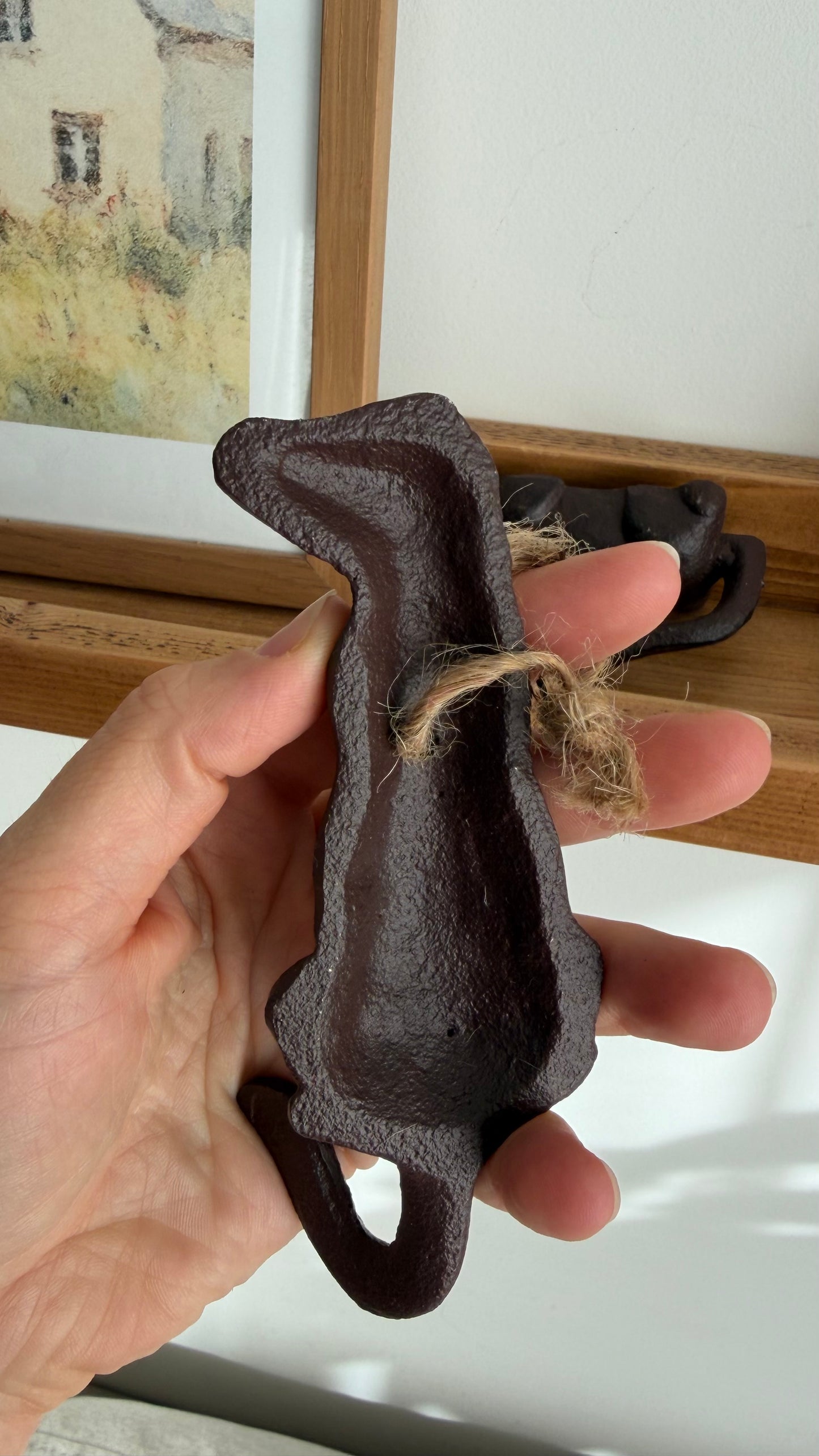 Cast Iron Dog Tail Hook