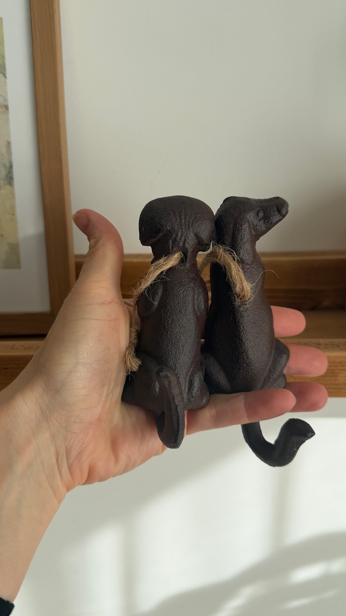 Cast Iron Dog Tail Hook