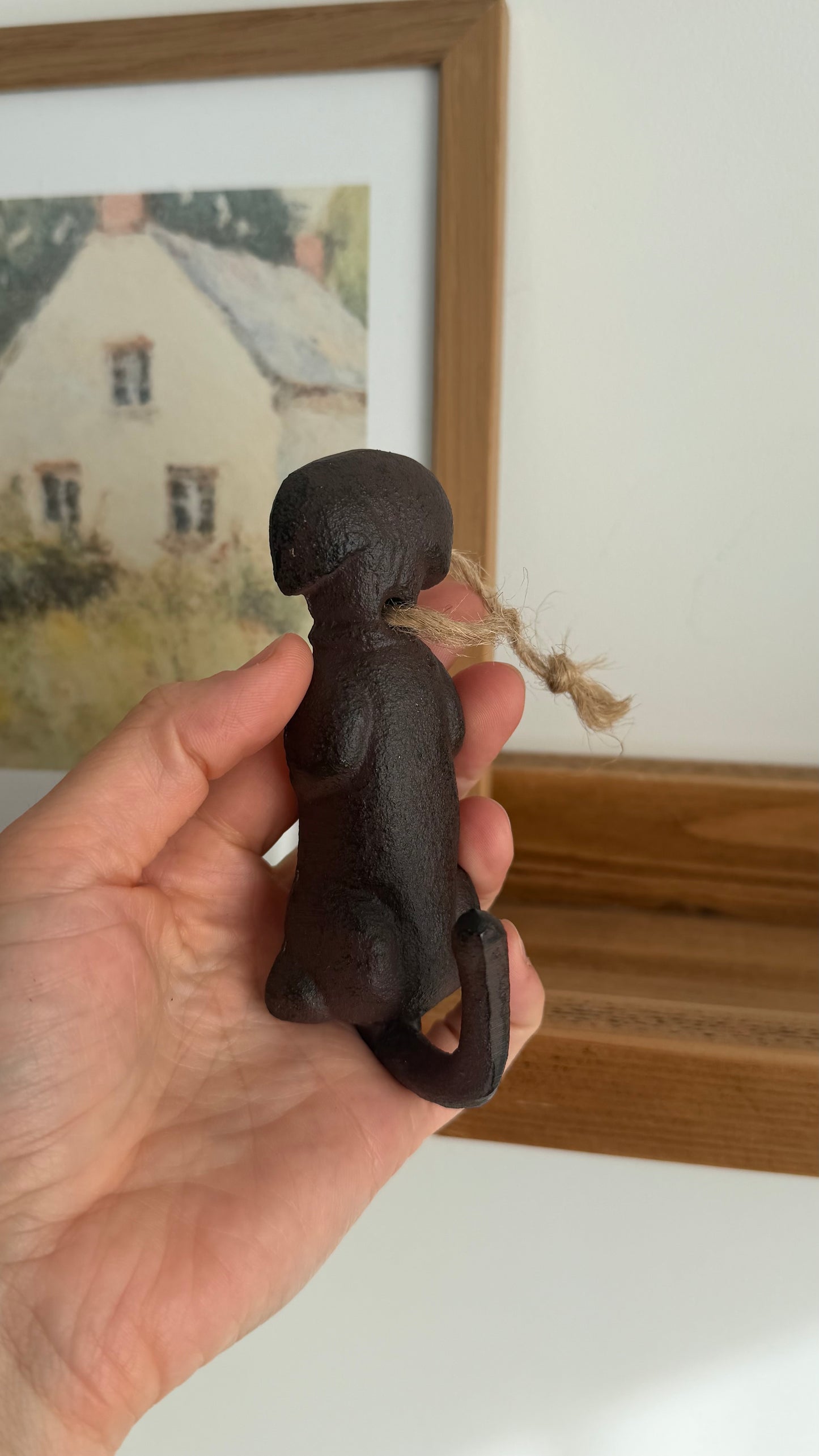 Cast Iron Dog Tail Hook