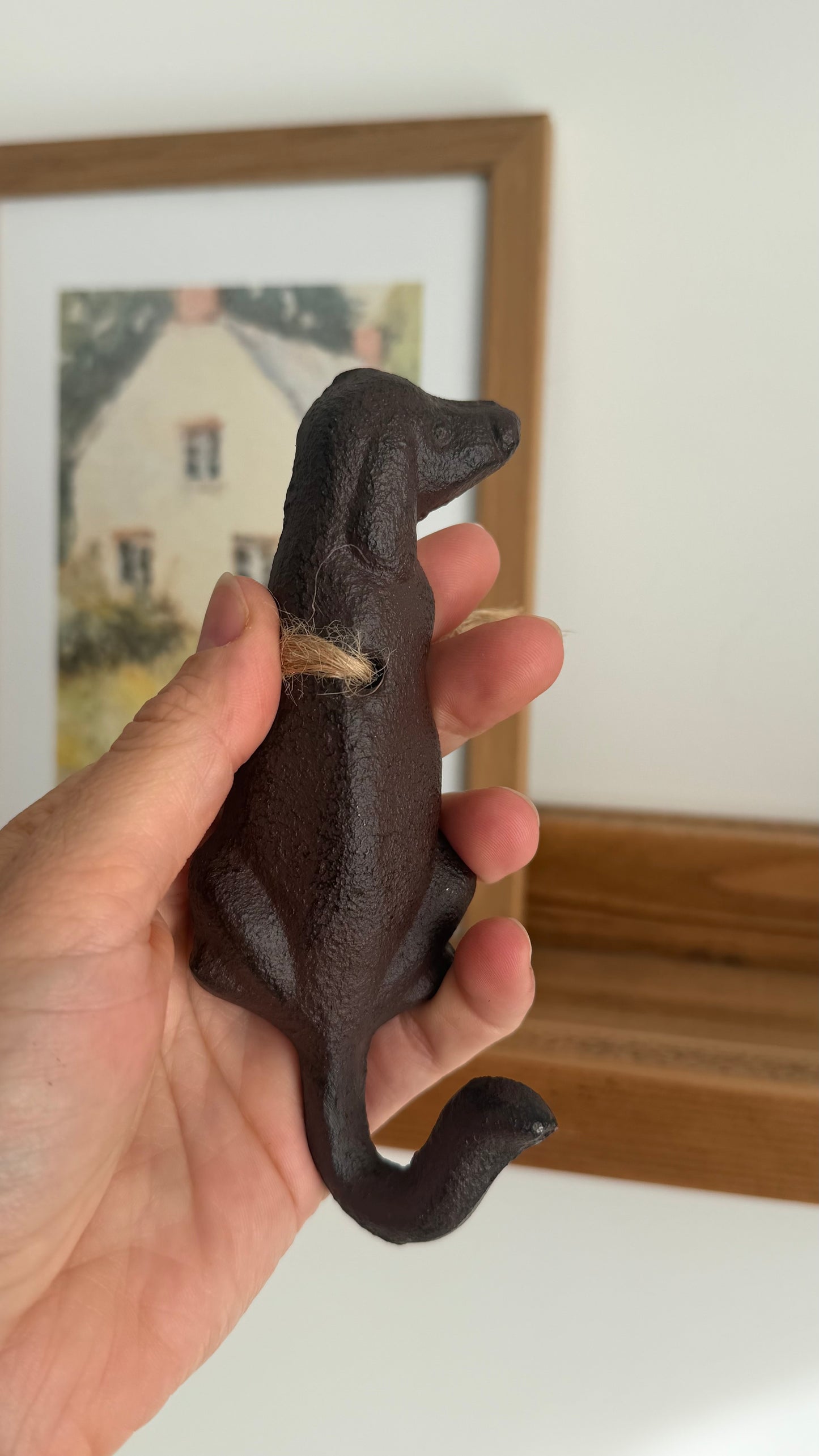 Cast Iron Dog Tail Hook