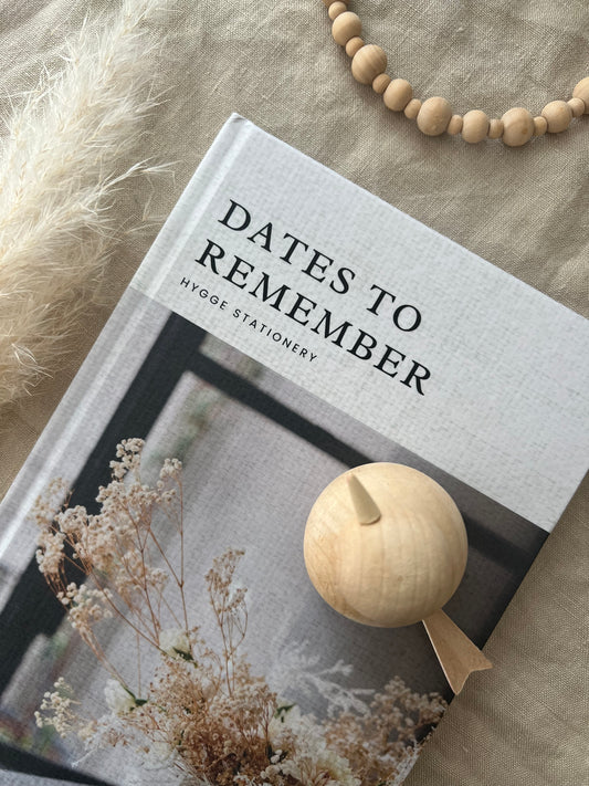 DATES TO REMEMBER, LINED NOTEBOOK