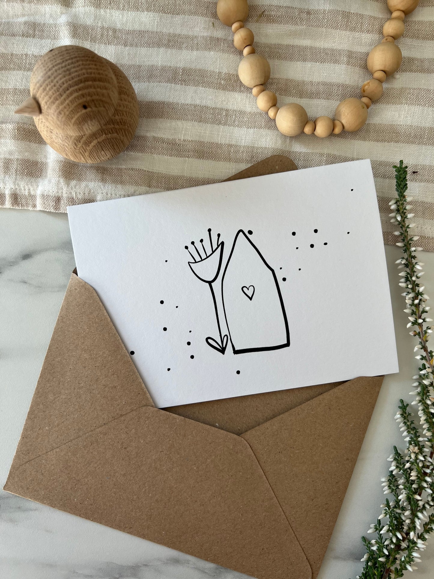 WHERE LOVE LIVES CARD