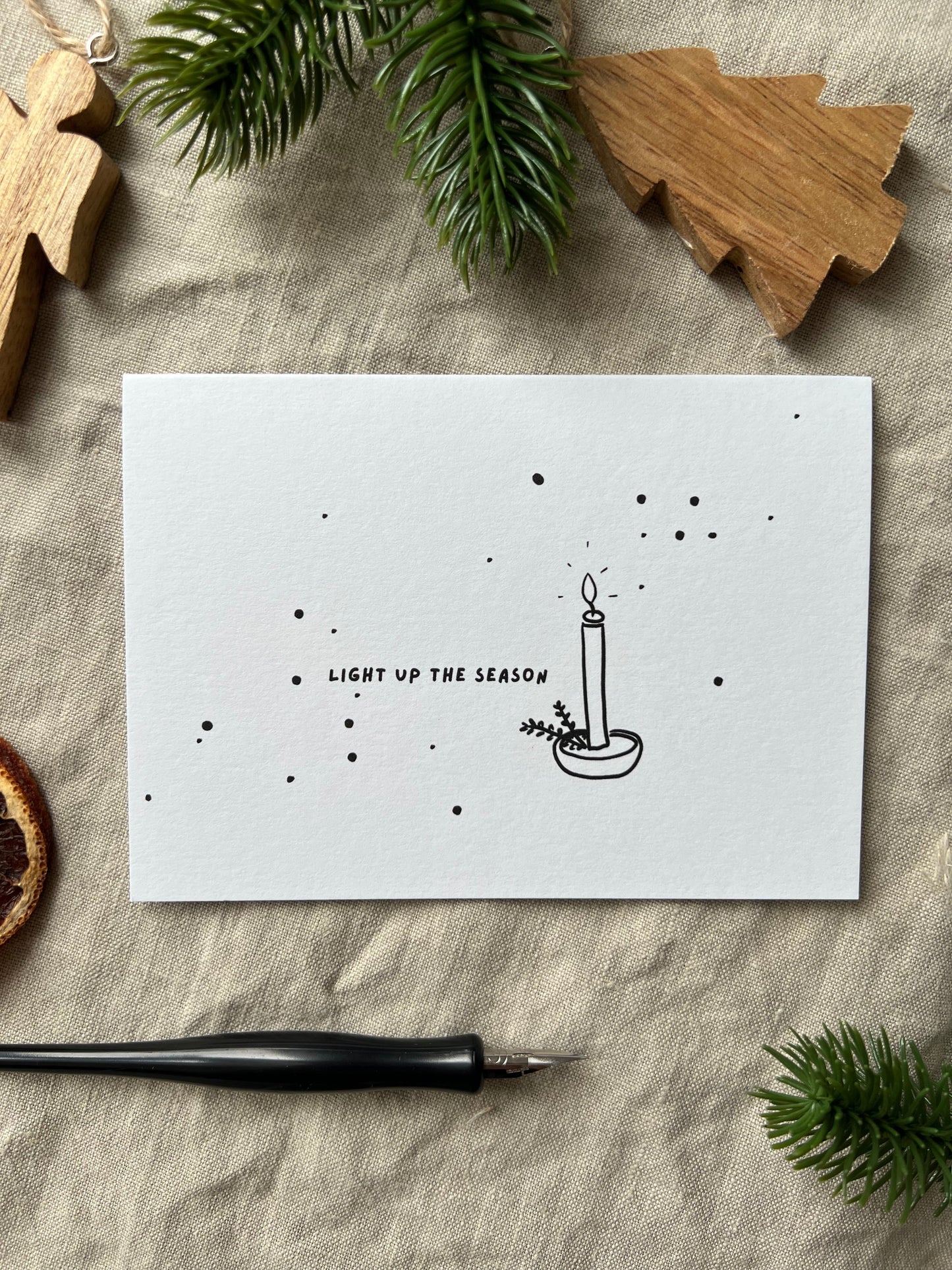 LIGHT UP THE SEASON CARD