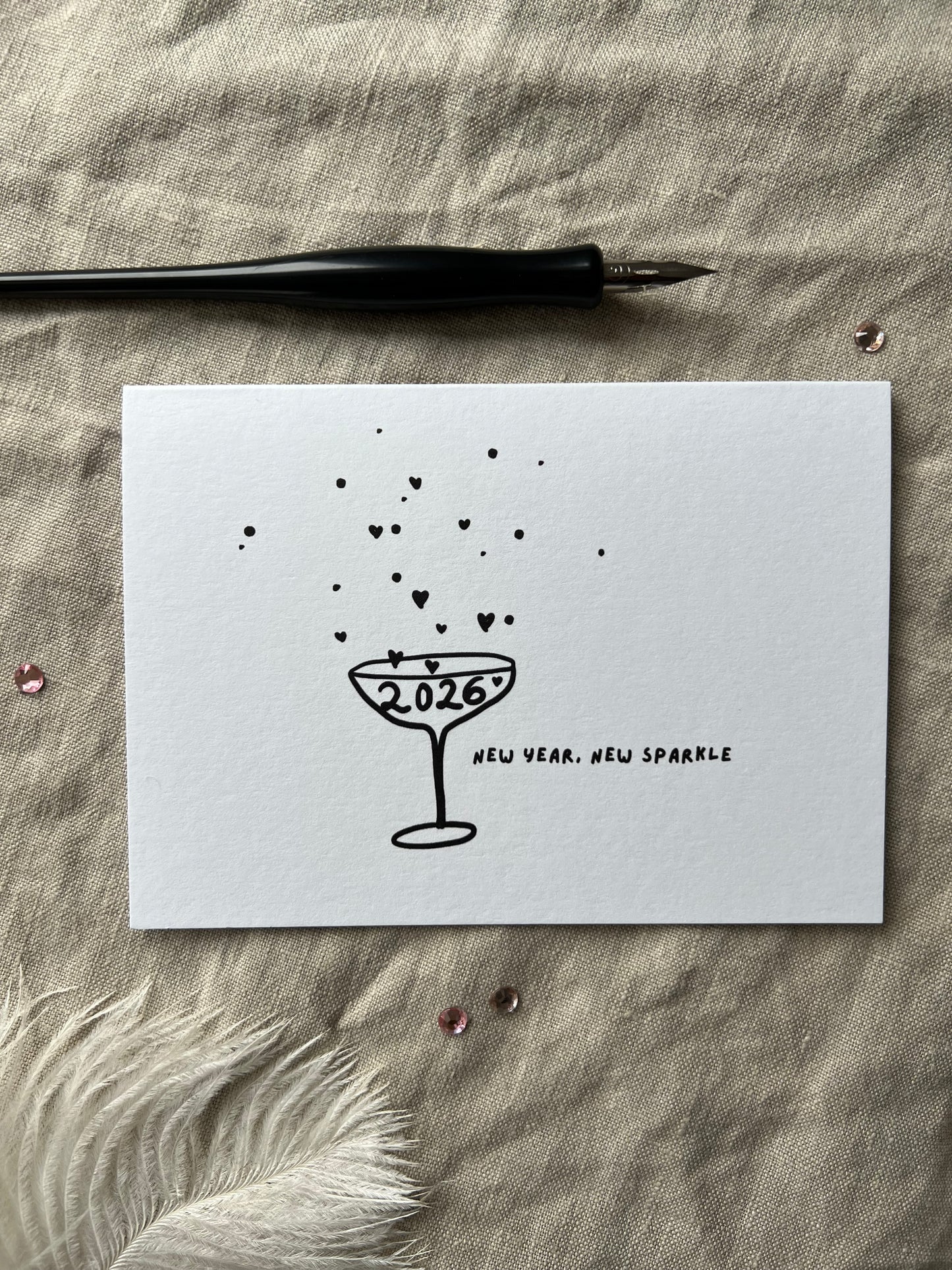 NEW YEAR, NEW SPARKLE 2026 CARD