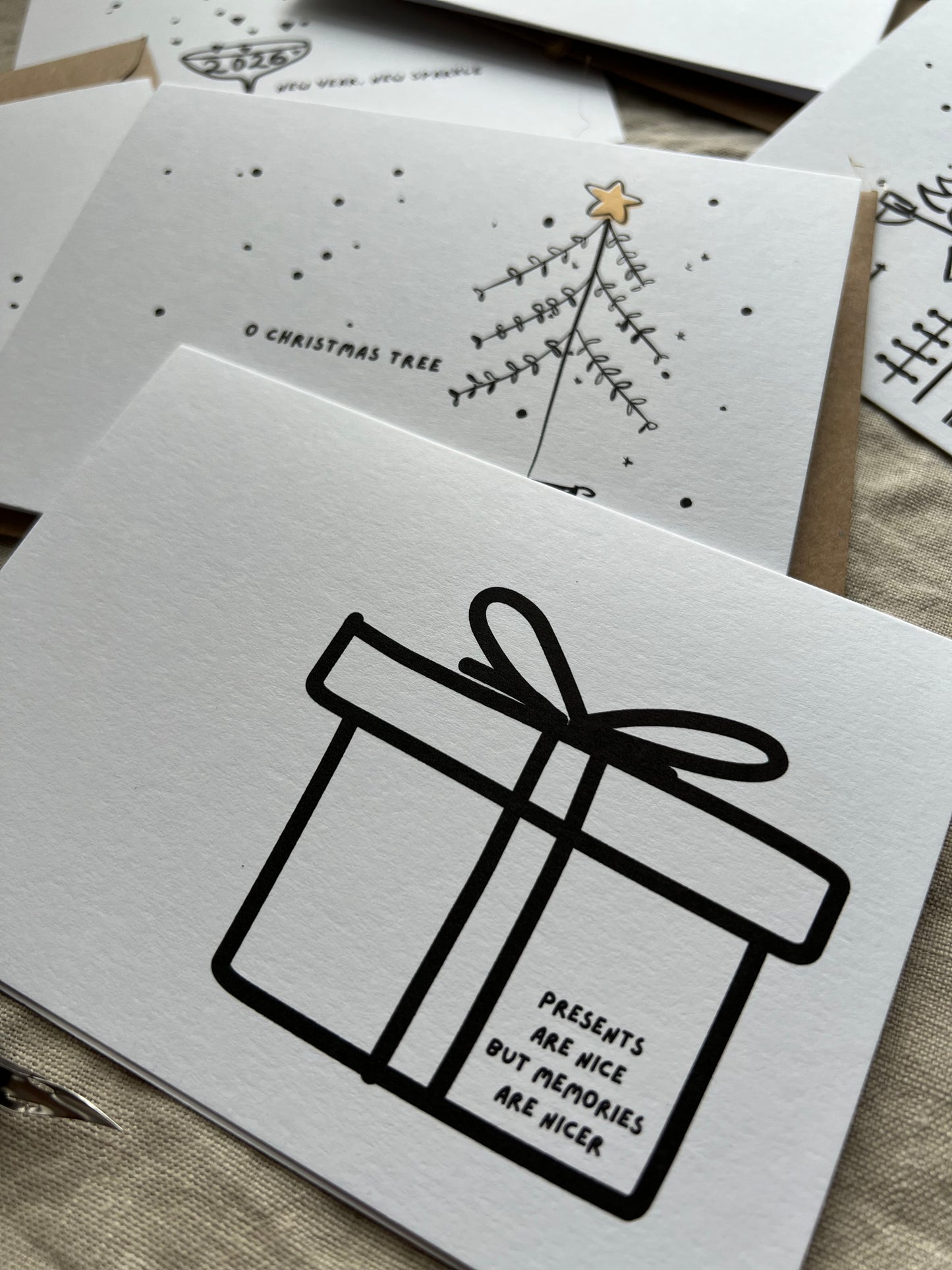 MEMORIES ARE NICER CARD