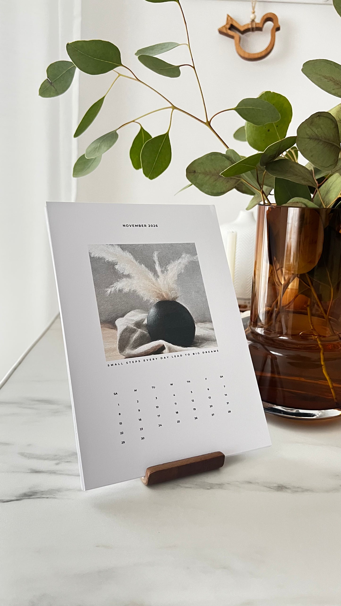 Floral 2026 Wall/ Desk Calendar