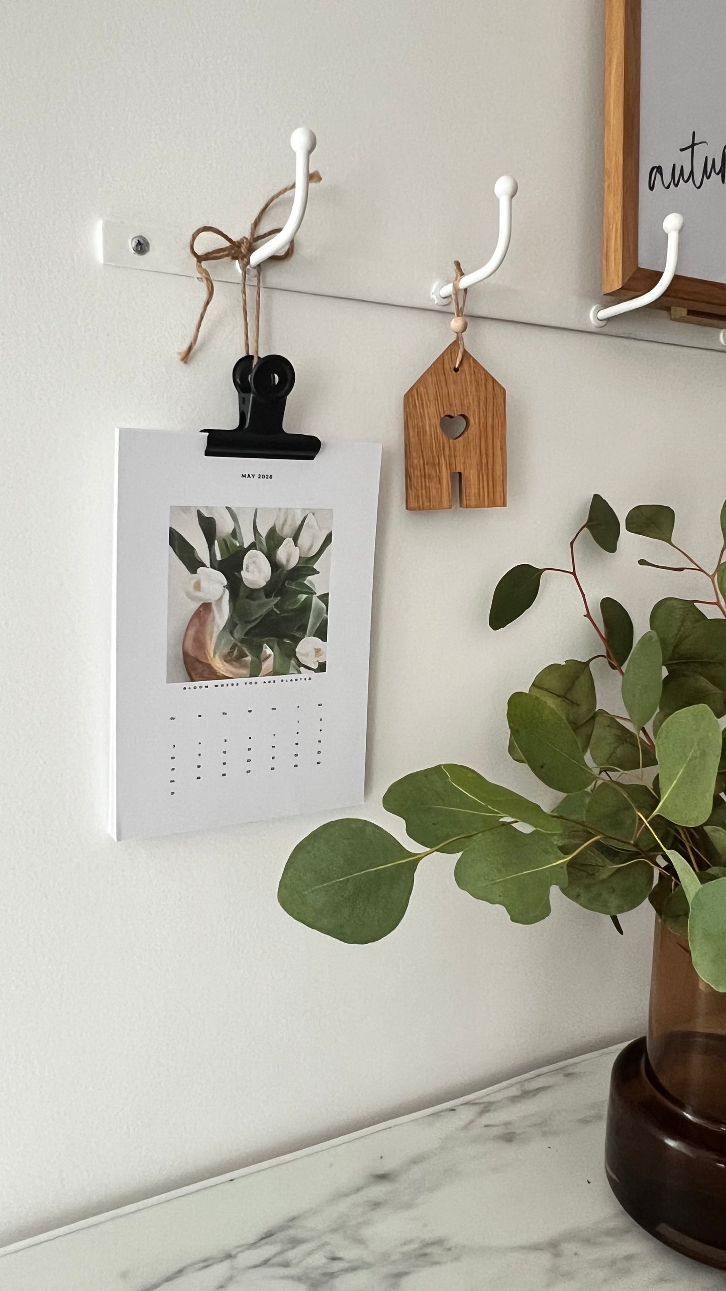 Floral 2026 Wall/ Desk Calendar