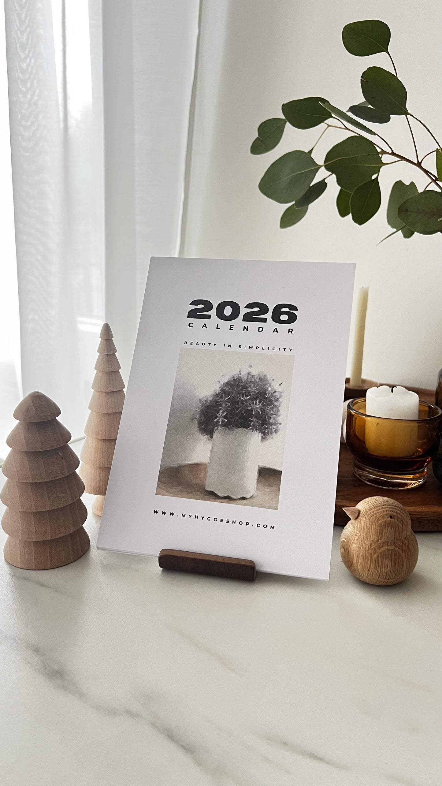 Floral 2026 Wall/ Desk Calendar