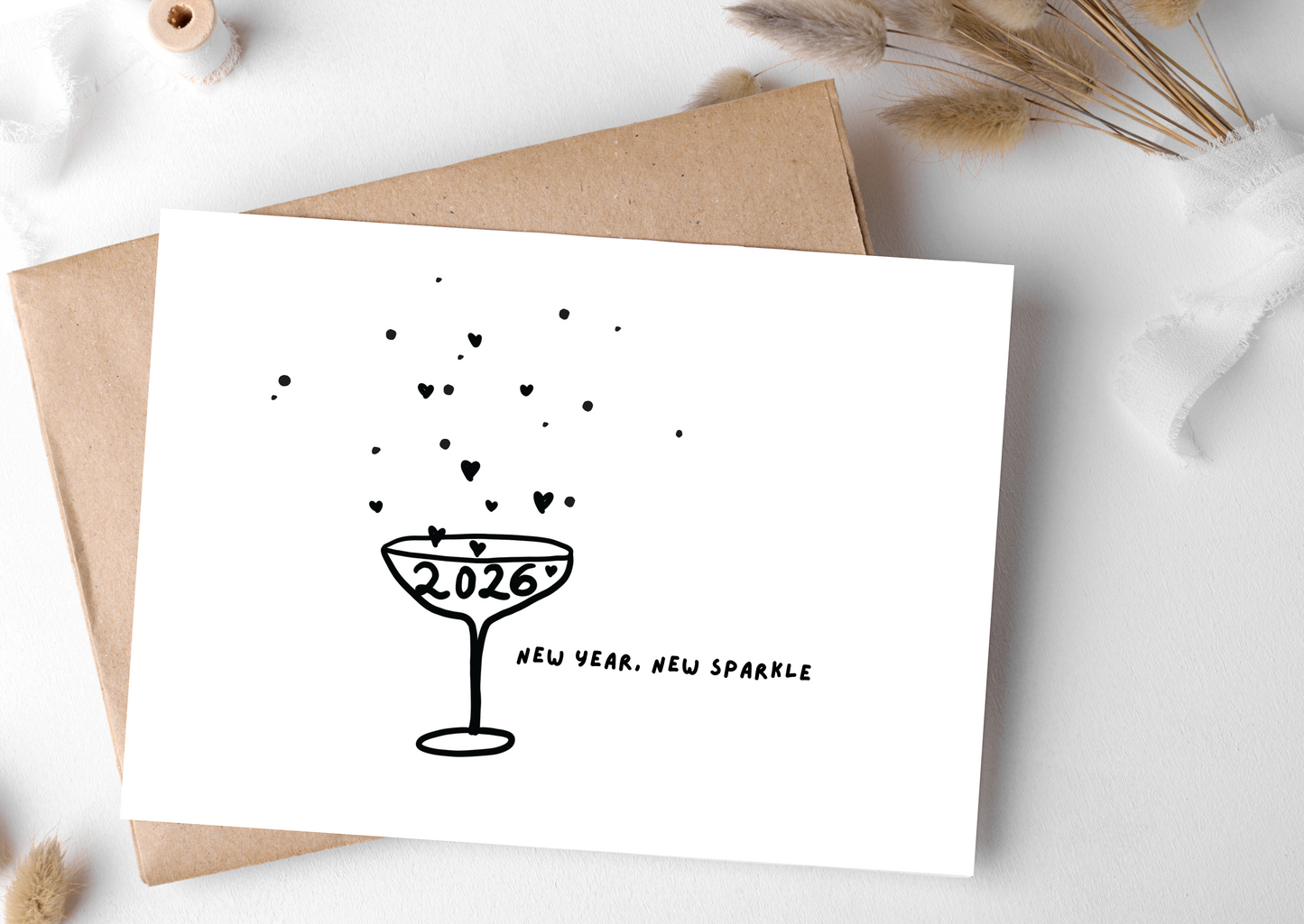 NEW YEAR, NEW SPARKLE 2026 CARD
