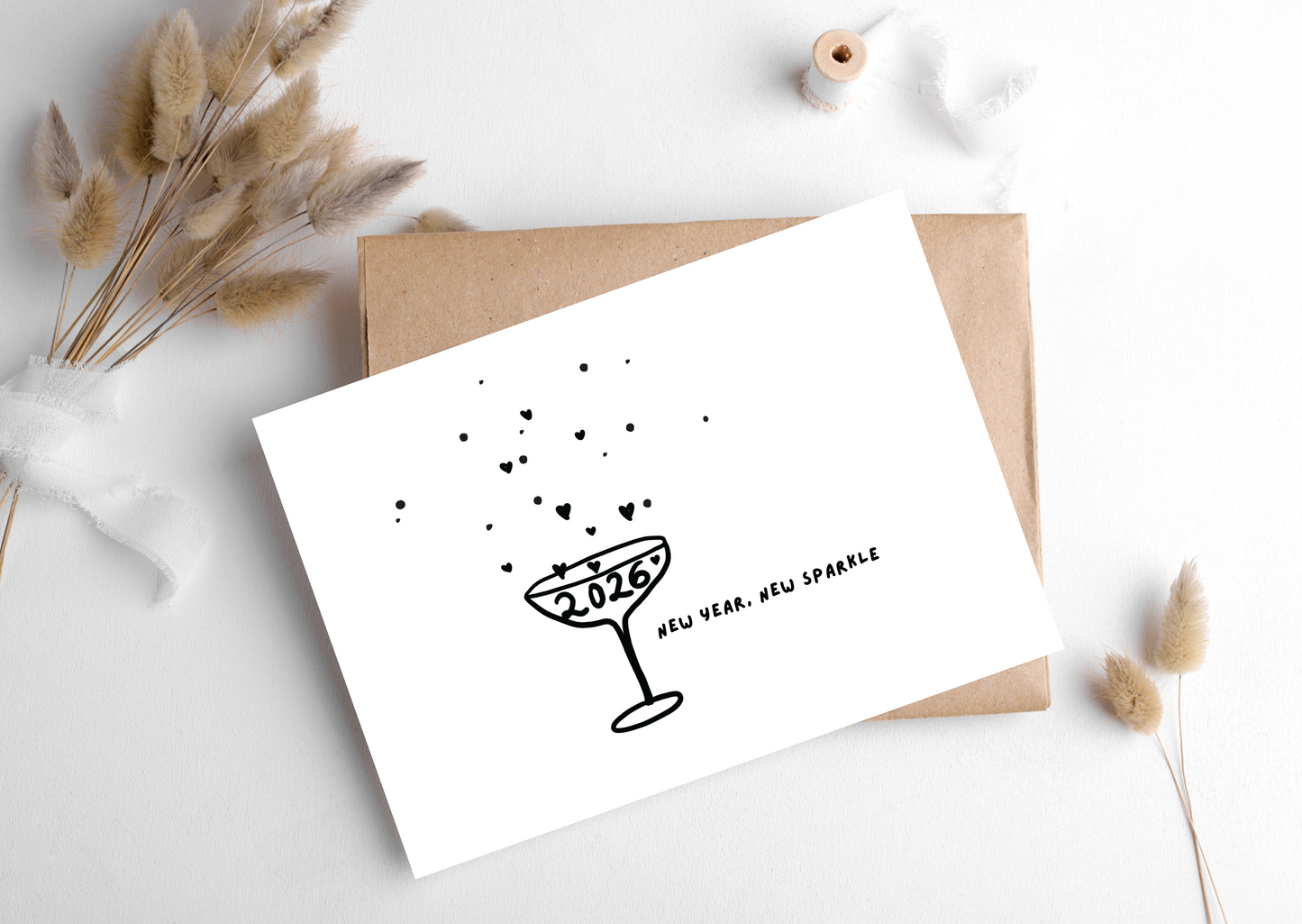 NEW YEAR, NEW SPARKLE 2026 CARD