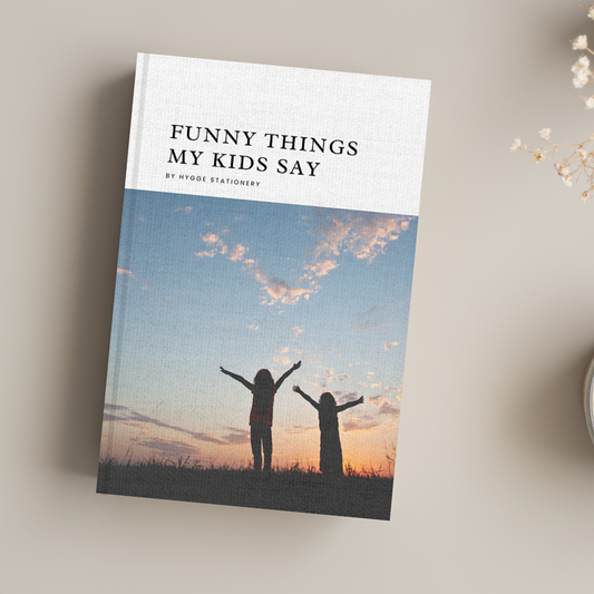 FUNNY THINGS MY KIDS SAY, HARDCOVER NOTEBOOK