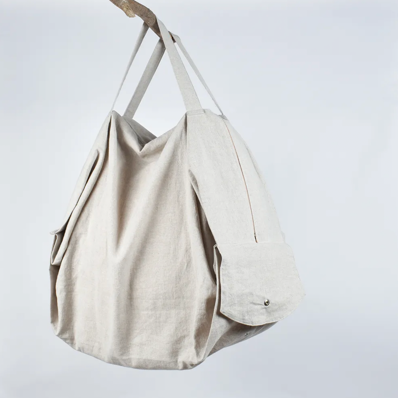 Eco-Friendly Linen Beach Bag