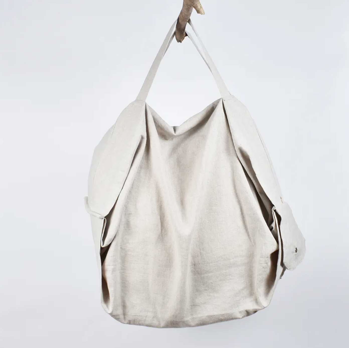 Eco-Friendly Linen Beach Bag