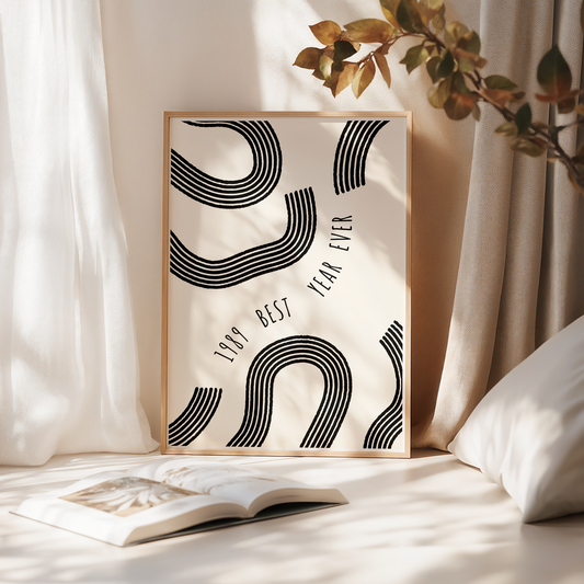 Personalised Best Year Ever Print