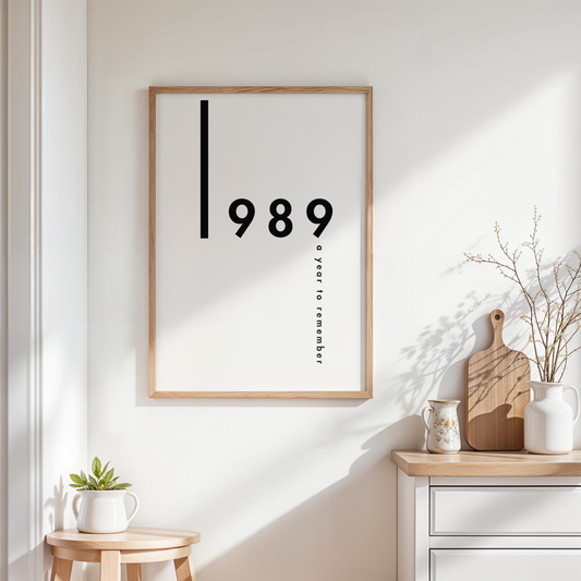 Personalised Year Print