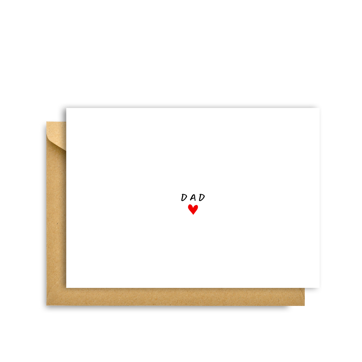 DAD HEART CARD