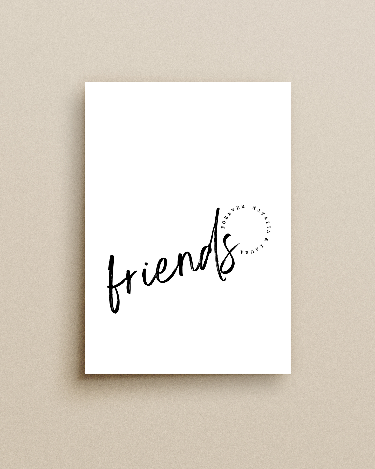 Friends Forever Print