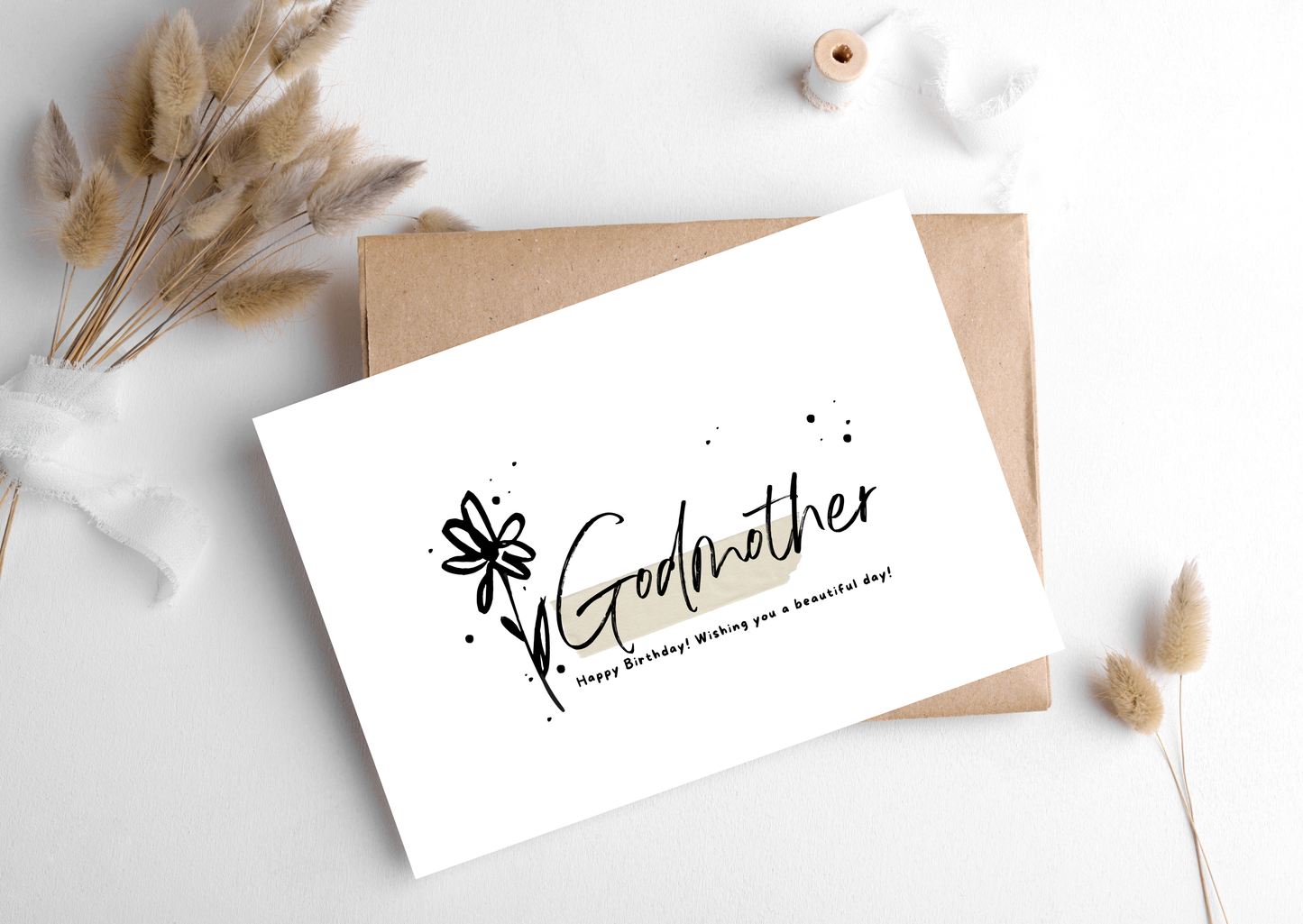 GODMOTHER FLOWER CARD, 283