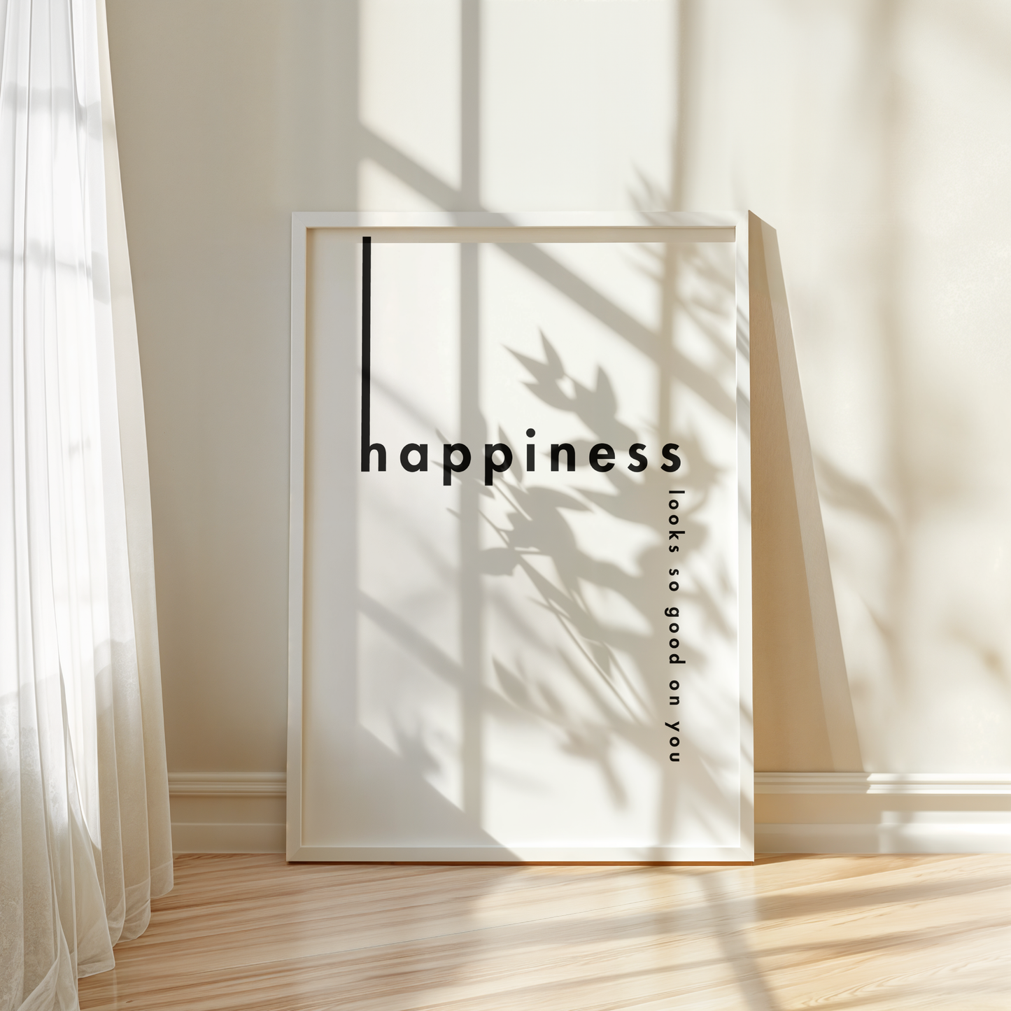 Happiness Looks So Good Print