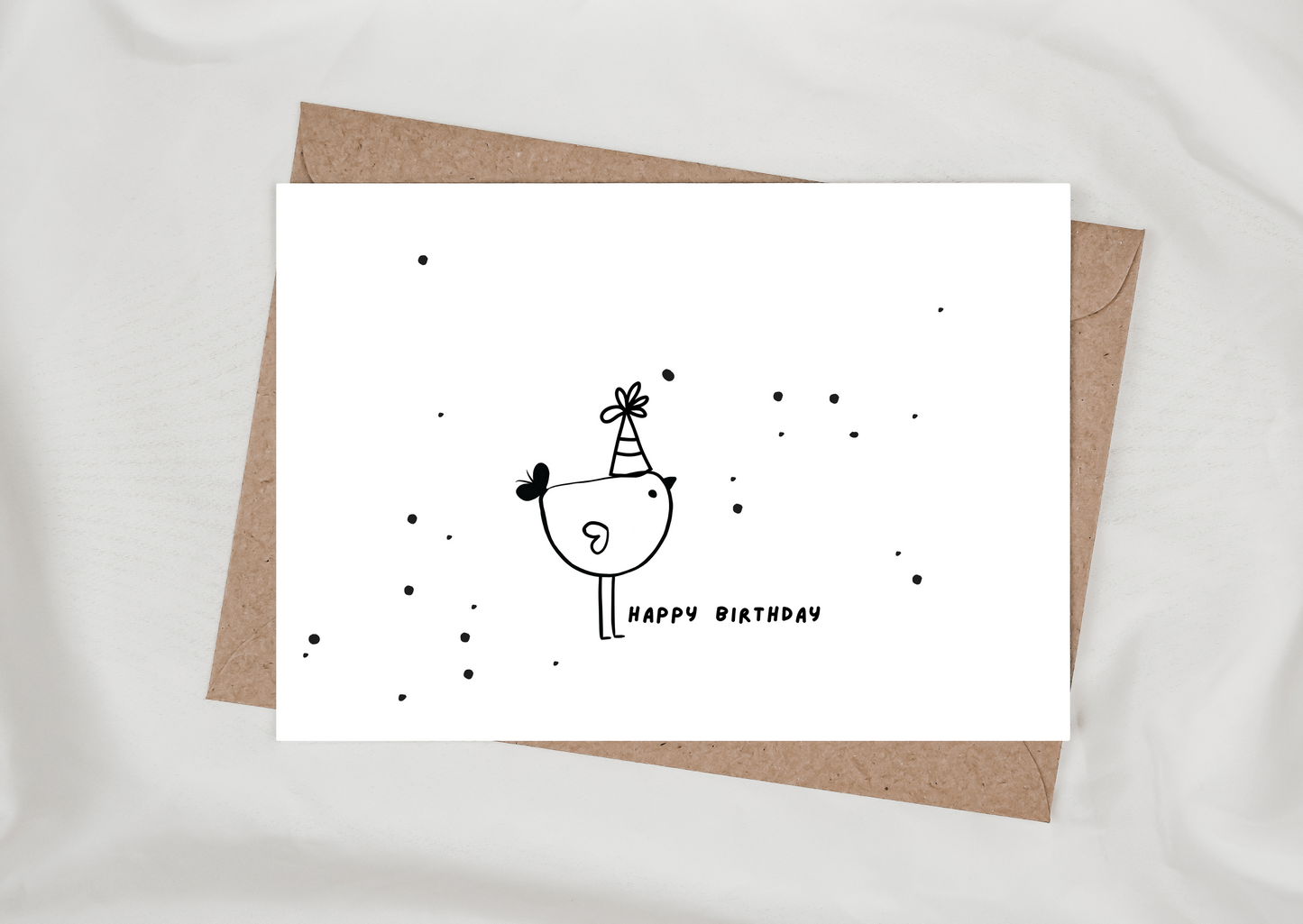 HAPPY BIRTHDAY BIRD CARD