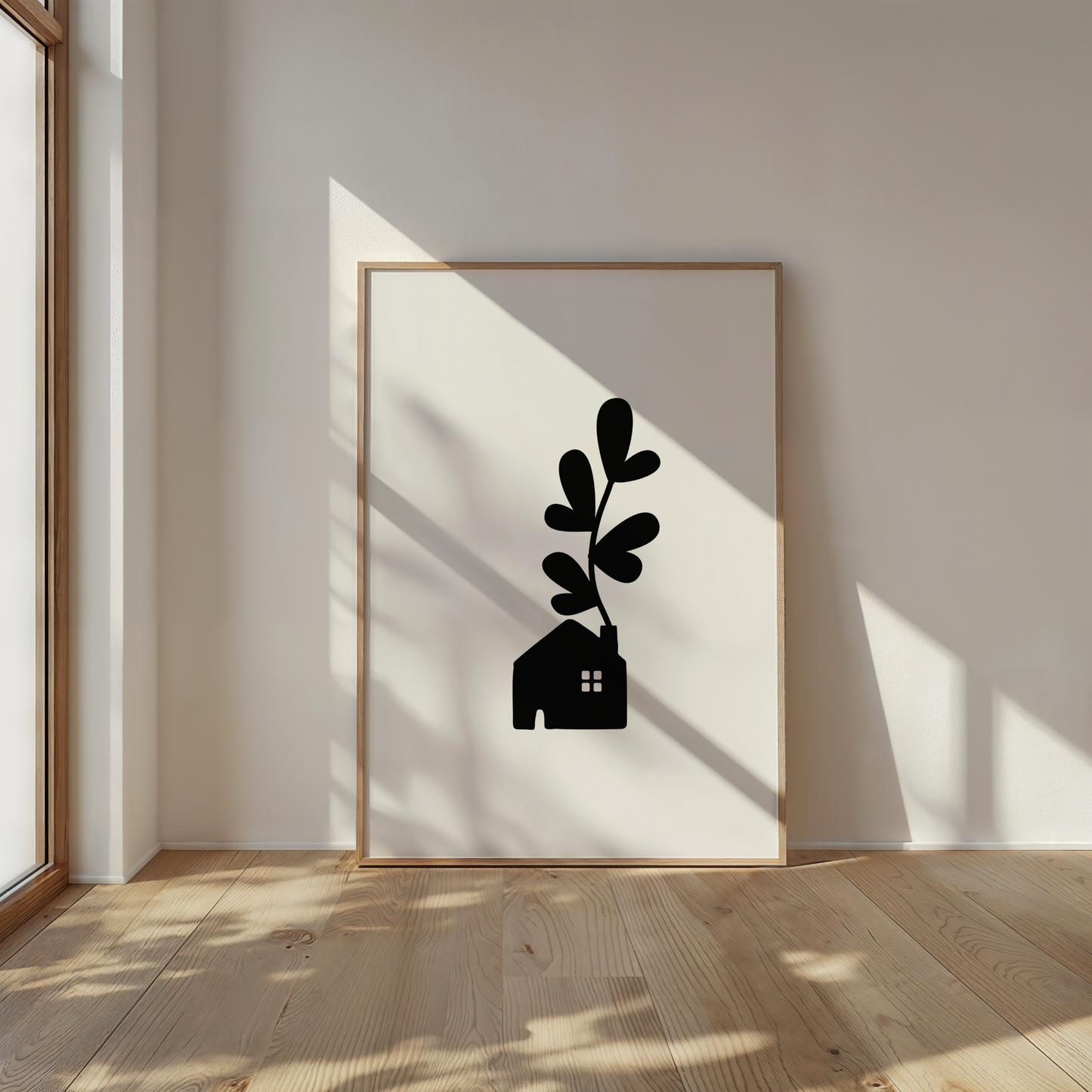 Home & Hearts Print