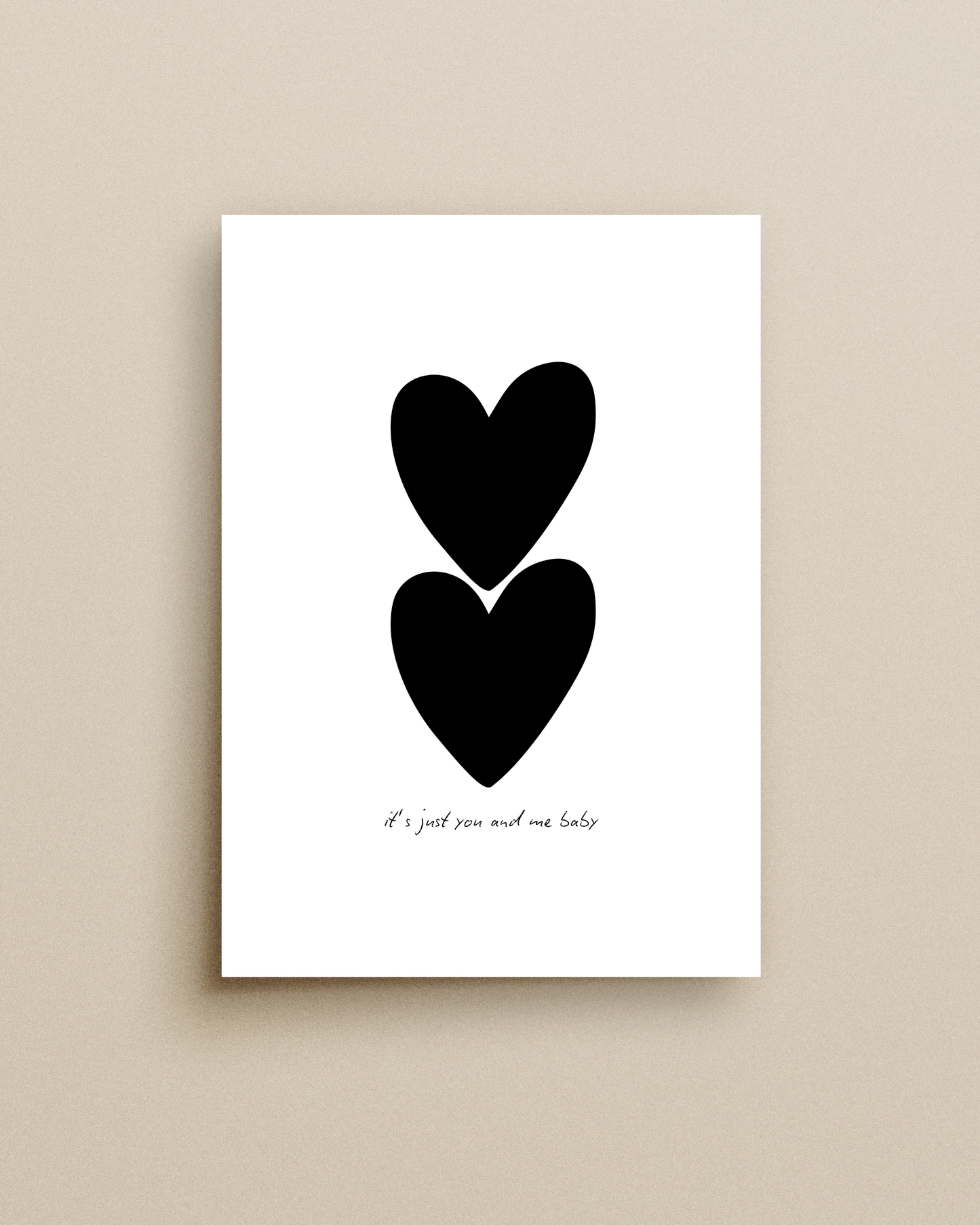 You & Me Baby Print