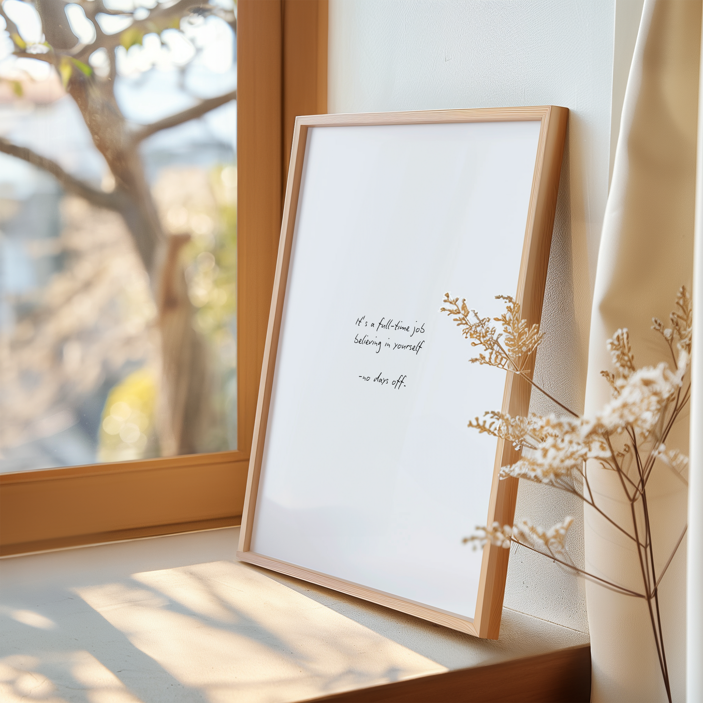 Believing In Yourself Print