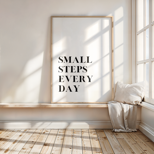 Small Steps Print