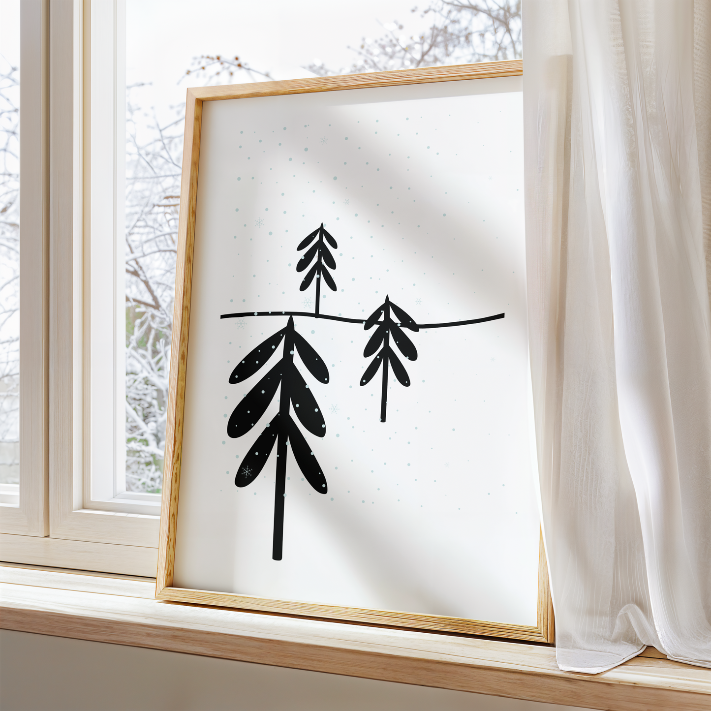 Winter Trees Print